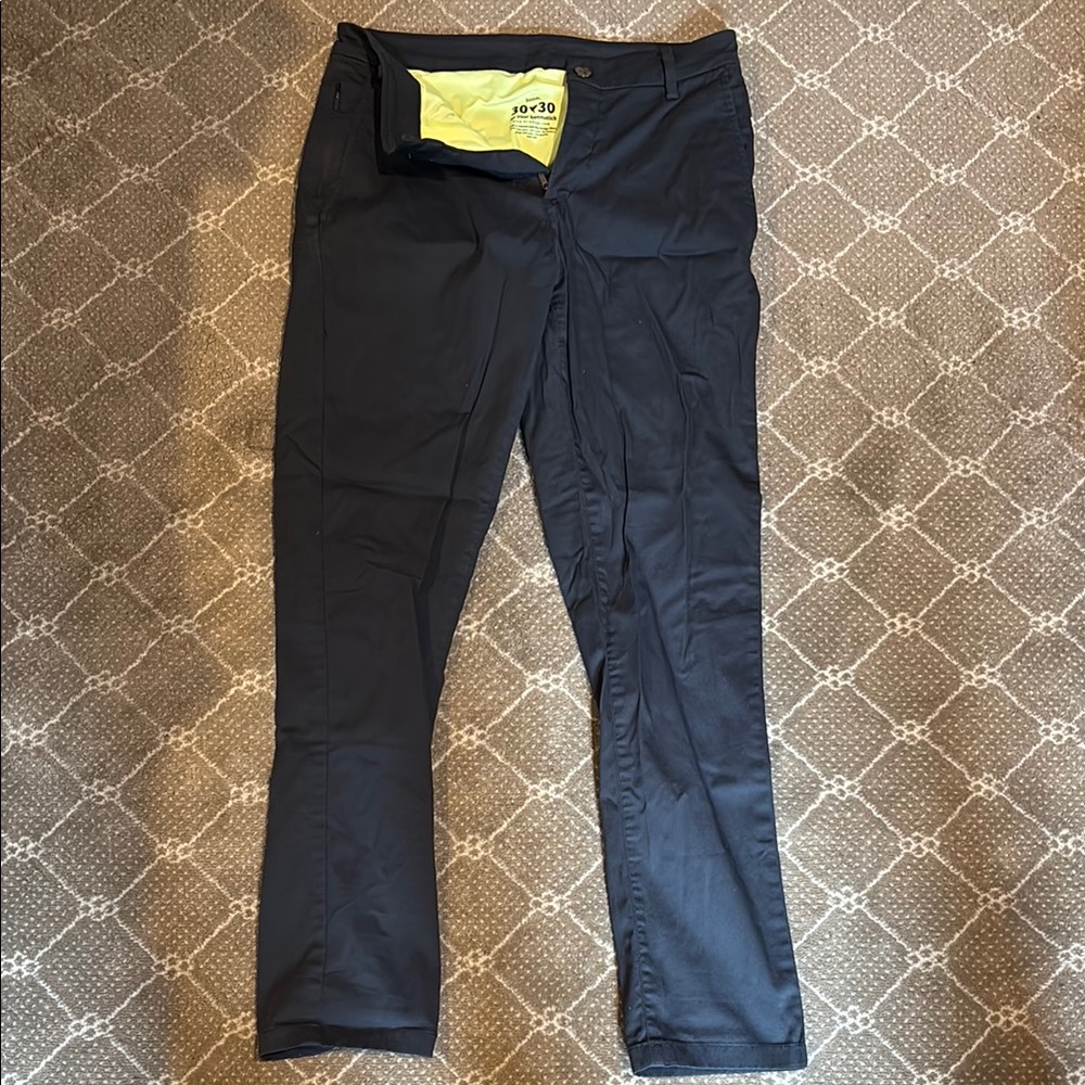 Birddogs Navy Pants with Liner - 30x30